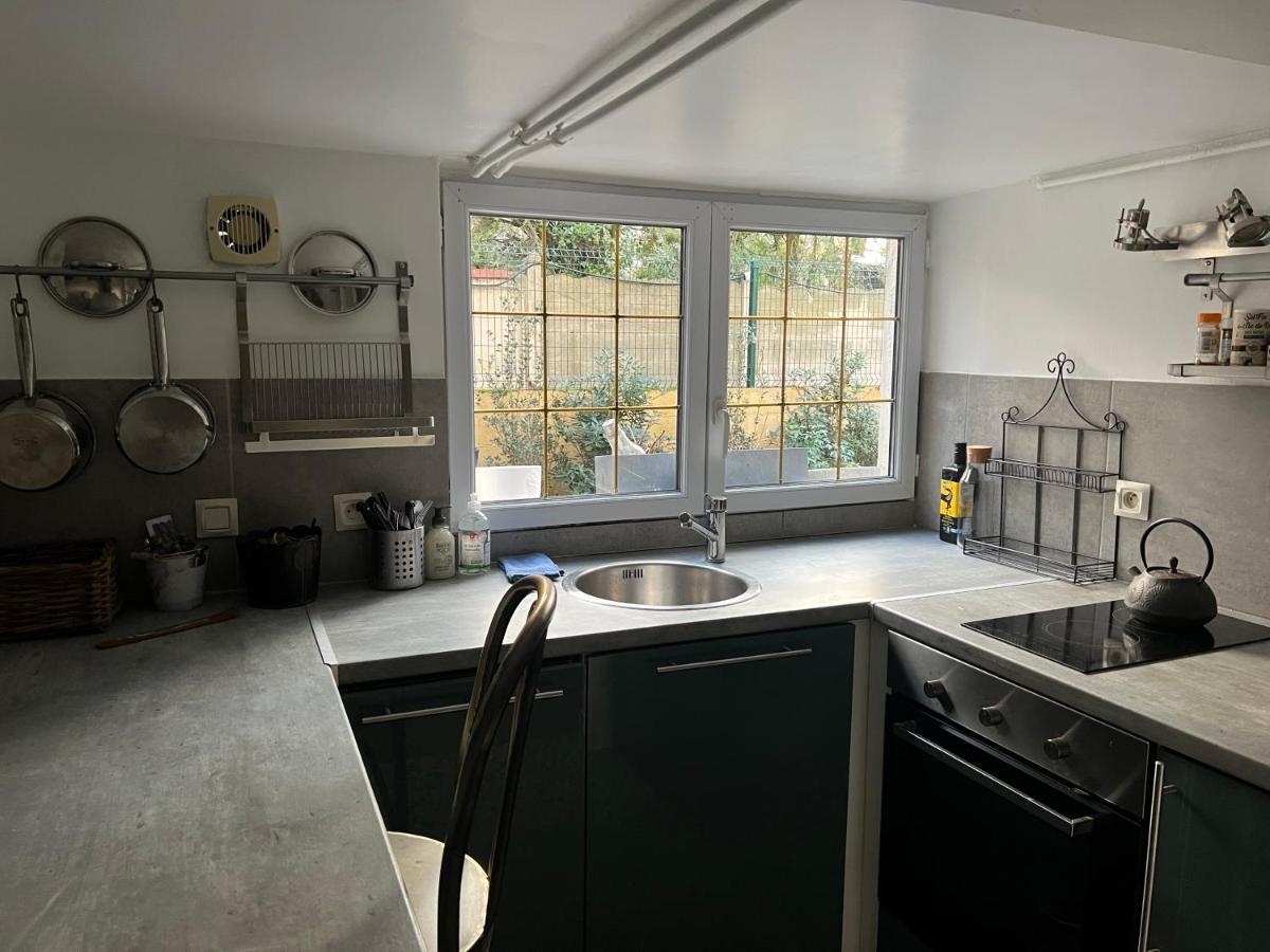 Petit Studio De La Maison Du Bonheur - Rez De Jardin Apartment Villiers-sur-Marne Ngoại thất bức ảnh